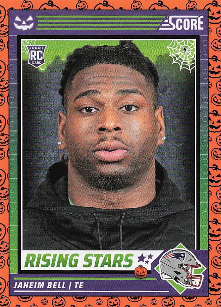 2024 Score-A-Treat Football Pumpkins Jaheim Bell #20 RC