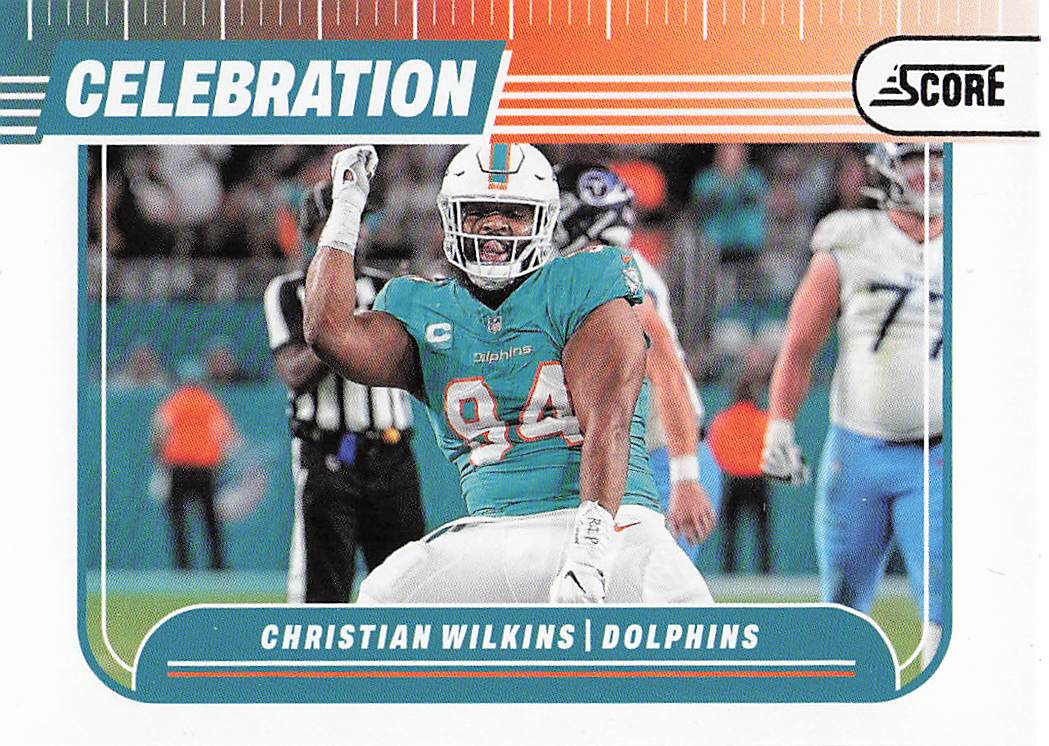 2024 Score Celebration Christian Wilkins #C-CWS