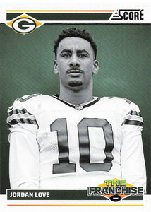2024 Score The Franchise Jordan Love #12