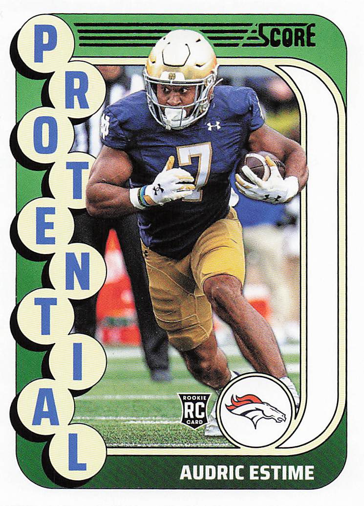 2024 Score Prodential Audric Estime #6 RC