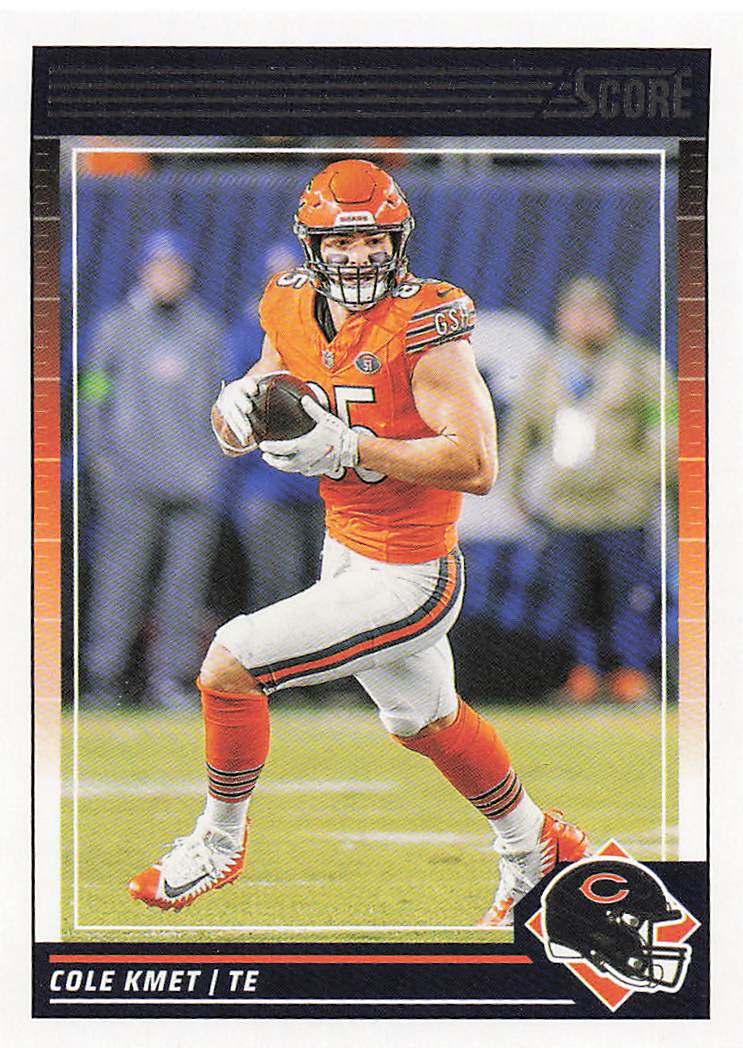 2024 Score Football Cole Kmet #47