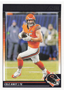 2024 Score Football Cole Kmet #47