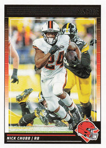 2024 Score Football Nick Chubb #65