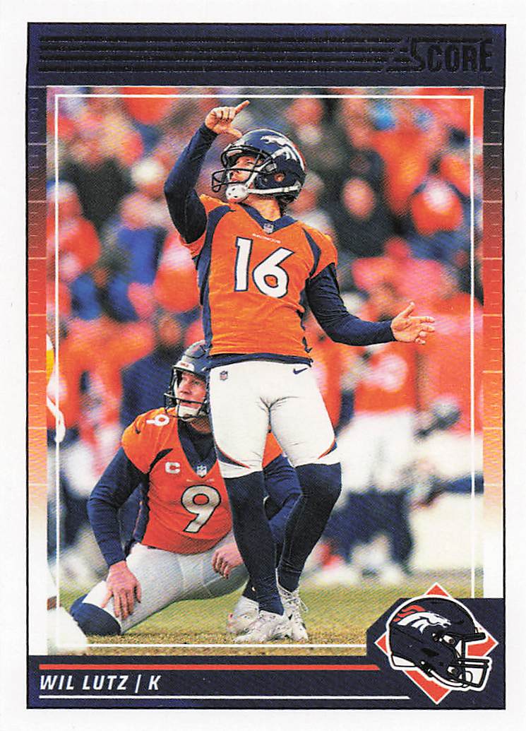 2024 Score Football Will Lutz #84