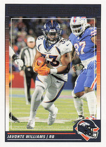 2024 Score Football Javonte Williams #85