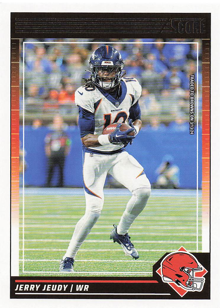 2024 Score Football Jerry Jeudy #86