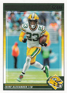 2024 Score Football Jaire Alexander #100