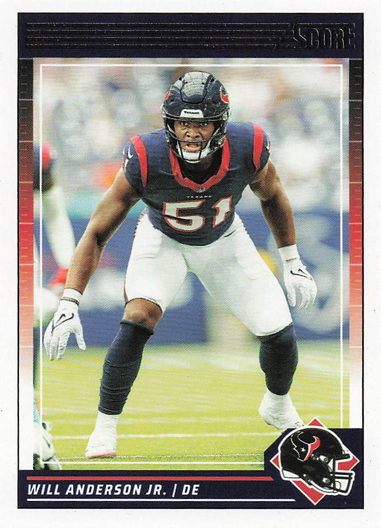 2024 Score Football Will Anderson Jr. #110