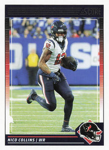 2024 Score Football Nico Collins #112
