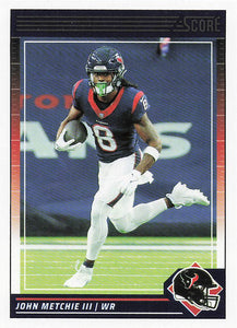 2024 Score Football John Metchiee III #114