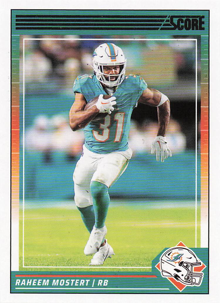 2024 Score Football Raheem Mostert #175