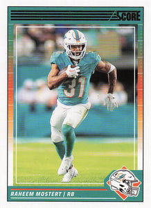 2024 Score Football Raheem Mostert #175