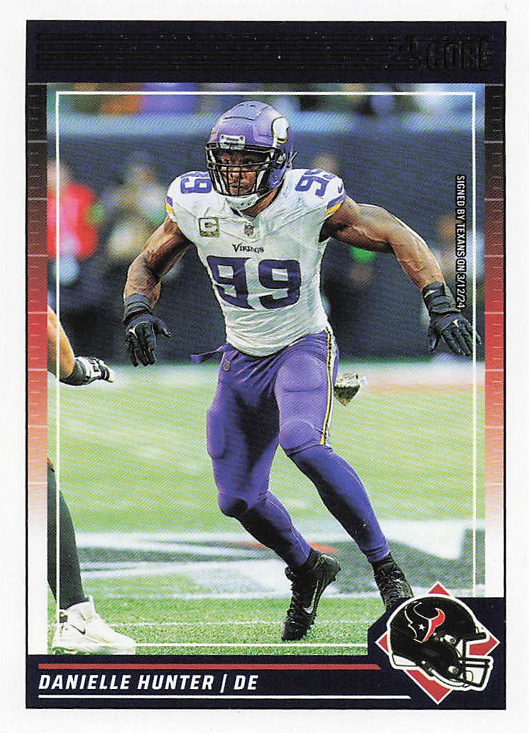 2024 Score Football Danielle Hunter #181