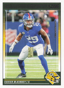 2024 Score Football Xavier McKinney #212