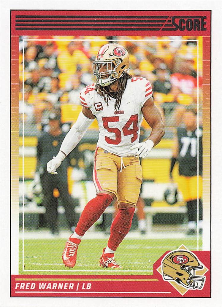 2024 Score Football Fred Warner #249