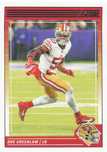 2024 Score Football Dre Greenlaw #250
