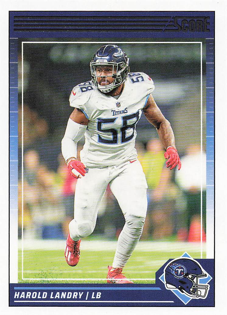 2024 Score Football Harold Landry #273