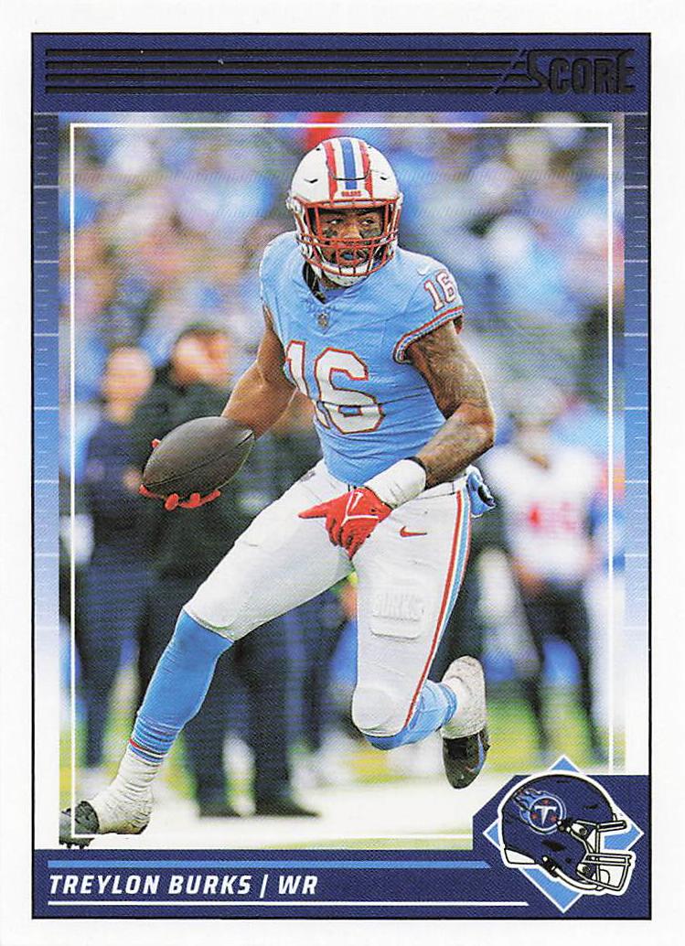 2024 Score Football Treylon Burks #275