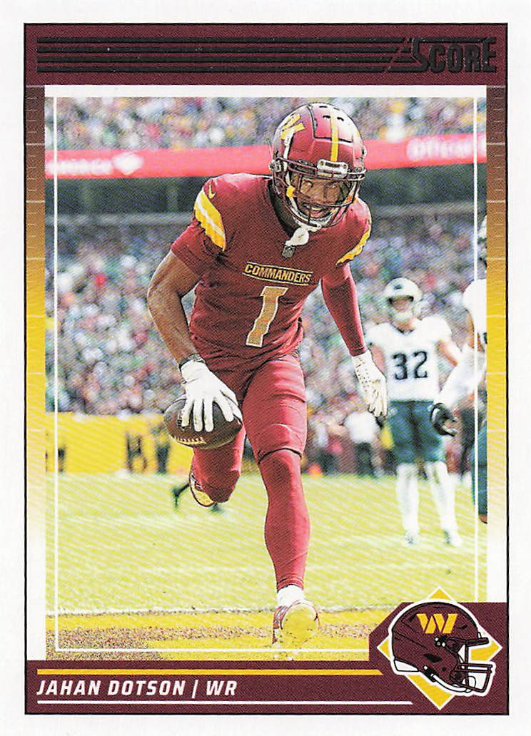 2024 Score Football Jahan Dotson #284