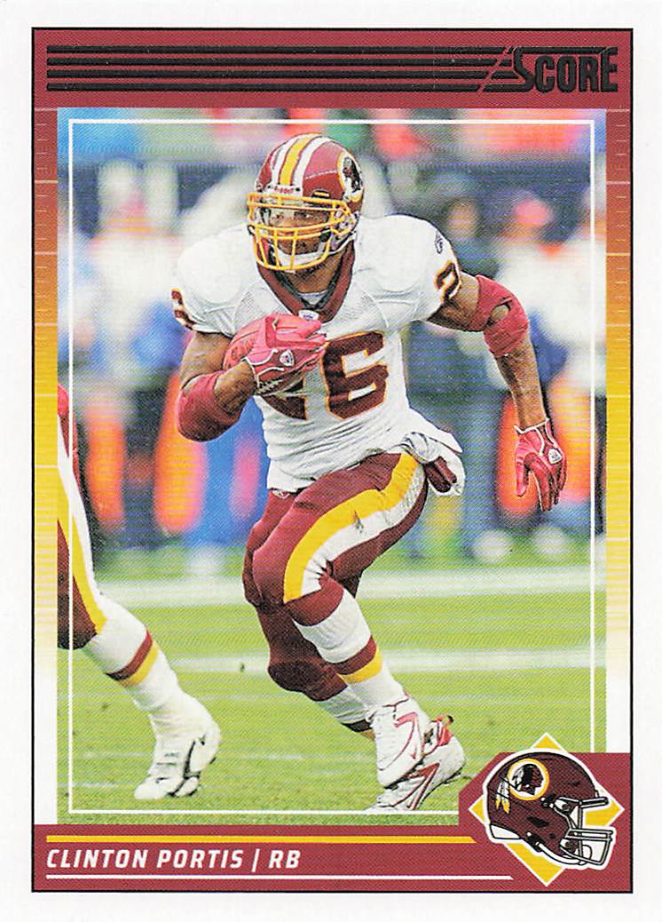 2024 Score Football Clinton Portis #288