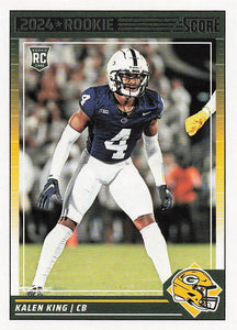 2024 Score Football Kalen King #339 RC