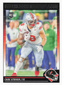 2024 Score Football Cade Stover #353 RC