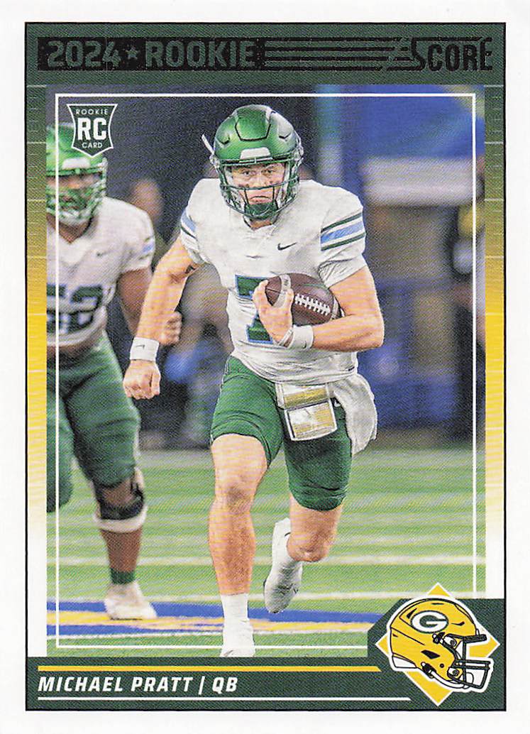 2024 Score Football Michael Pratt #379 RC