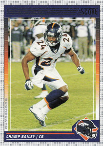 2024 Score Football Scorecard Champ Bailey #90