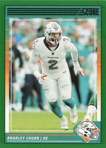 2024 Score Football Green Bradley Chubb #173