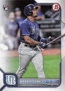 2022 Bowman Baseball Wander Franco #12 RC