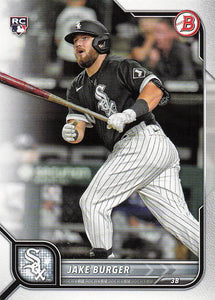 2022 Bowman Baseball Jake Burger #17 RC