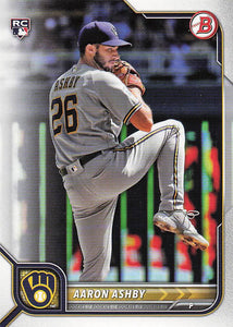 2022 Bowman Baseball Aaron Ashby #21 RC