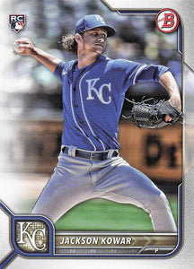 2022 Bowman Baseball Jackson Kowar #40 RC