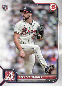 2022 Bowman Baseball Spencer Strider #41 RC