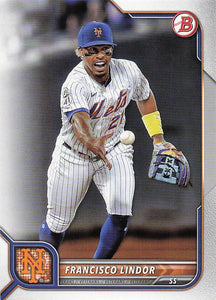 2022 Bowman Baseball Francisco Lindor #47