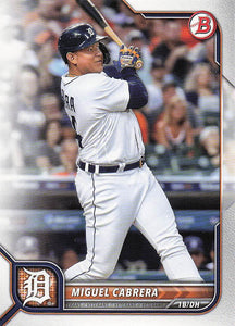 2022 Bowman Baseball Miguel Cabrera #50