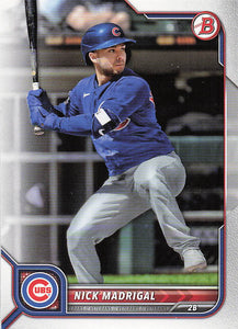 2022 Bowman Baseball Nick Madrigal #55