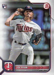 2022 Bowman Baseball Joe Ryan #56 RC