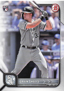 2022 Bowman Baseball Gavin Sheets #60 RC