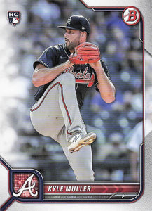 2022 Bowman Baseball Kyle Muller #62 RC