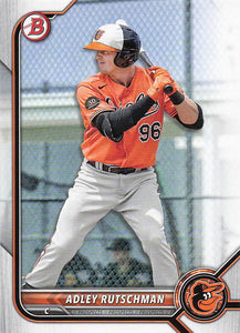 2022 Bowman Baseball Prospects Adley Rutschman #BP-29