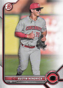 2022 Bowman Baseball Prospects Austin Hendrick #BP-33