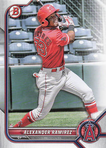 2022 Bowman Baseball Prospects Alexander Ramirez #BP-38