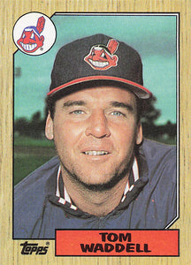 1987 Topps Baseball Tom Waddell #657
