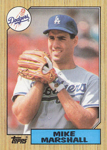 1987 Topps Baseball Mike Marshall #664