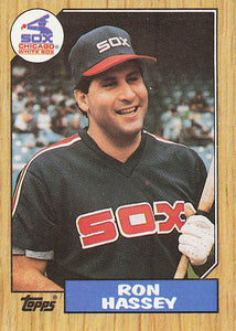 1987 Topps Baseball Ron Hassey #667