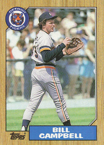 1987 Topps Baseball Bill Campbell #674