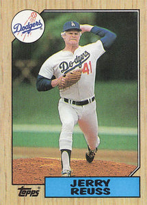 1987 Topps Baseball Jerry Reuss #682
