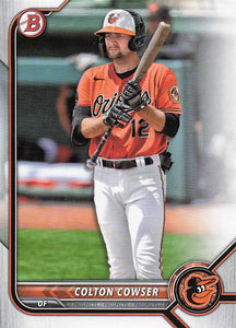 2022 Bowman Baseball Prospects Colton Cowser #BP-49