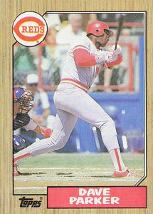 1987 Topps Baseball Dave Parker #691